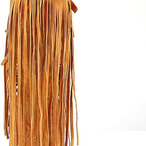 Ladies Moccasin Knee High Suede Wide Calf Leg Boots, Tan, - Picture 9 of 13